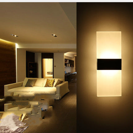 USB Charging Indoor Sensing Wall Lamp with Modern Design | Rechargeable LED Light for Bedrooms and Hallways