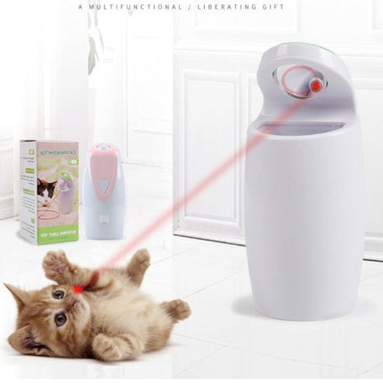 Automatic LED Laser Cat Toy with USB Charging | Engaging Play for Cats with Two Exciting Modes