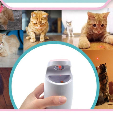 Automatic LED Laser Cat Toy with USB Charging | Engaging Play for Cats with Two Exciting Modes