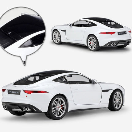 Jaguar F-Type Coupe Alloy Car Model 1:24 Scale with Functional Features | Detailed Collector's Item for Automotive Enthusiasts