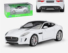 Jaguar F-Type Coupe Alloy Car Model 1:24 Scale with Functional Features | Detailed Collector's Item for Automotive Enthusiasts