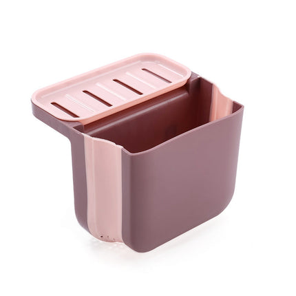 Foldable Drain Filter Shelf with Suction Cup | Space-Saving Organizer for Kitchen Essentials