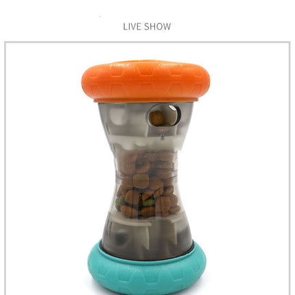 Interactive Pet Food Leakage Toy with Slow Dispensing Design | Mentally Stimulating Feeder for Healthy Dogs