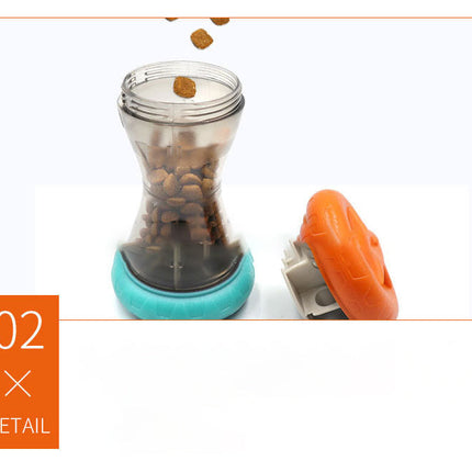 Interactive Pet Food Leakage Toy with Slow Dispensing Design | Mentally Stimulating Feeder for Healthy Dogs