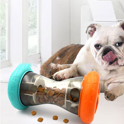 Interactive Pet Food Leakage Toy with Slow Dispensing Design | Mentally Stimulating Feeder for Healthy Dogs
