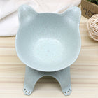 Cartoon Cat Ears Pet Bowl with Protective Design | Easy to Clean Food-Grade Material for Comfortable Mealtime