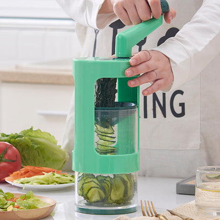 Multi-Function Vegetable Cutter with Sharp Stainless Steel Blades | Effortless Food Prep for Quick and Safe Cutting
