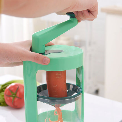 Multi-Function Vegetable Cutter with Sharp Stainless Steel Blades | Effortless Food Prep for Quick and Safe Cutting