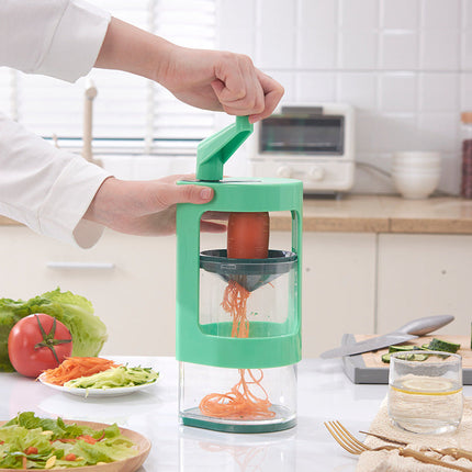 Multi-Function Vegetable Cutter with Sharp Stainless Steel Blades | Effortless Food Prep for Quick and Safe Cutting