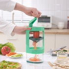 Multi-Function Vegetable Cutter with Sharp Stainless Steel Blades | Effortless Food Prep for Quick and Safe Cutting