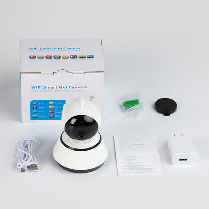 Two-Way Audio IP Security Camera with Night Vision | HD 720P Baby Monitor for Home Safety and Remote Communication