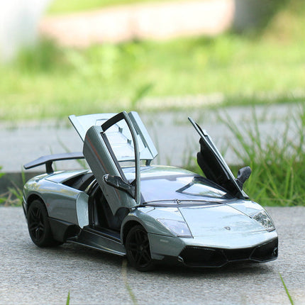 1:24 Murcielago Diecast Sports Car Model with Openable Doors | High-Simulation Collector's Piece for Automotive Enthusiasts