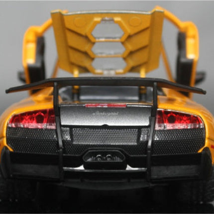 1:24 Murcielago Diecast Sports Car Model with Openable Doors | High-Simulation Collector's Piece for Automotive Enthusiasts