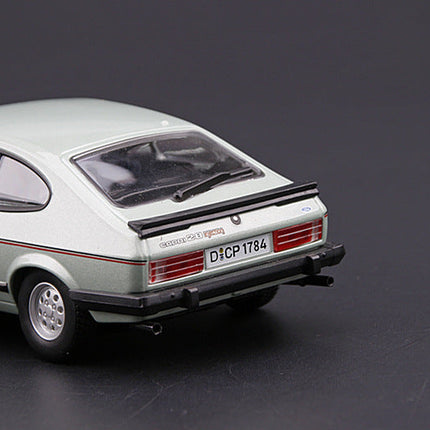 1982 Ford Capri Alloy Car Model in Light Green | 1:24 Scale Classic Toy for Collectors and Car Enthusiasts