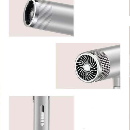 High-Speed Ionic Hair Dryer with 3 Adjustable Speeds | Compact Styling Tool for Smooth, Frizz-Free Hair