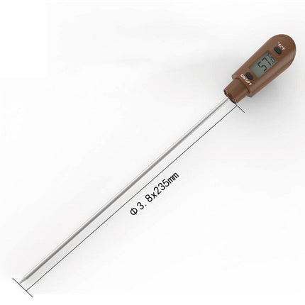 Digital Cooking Thermometer with Easy-Read Screen & Silicone Spatula | Accurate Temp Monitoring for Culinary Precision