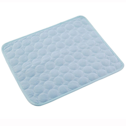 Pet Cooling Pad with Ice Silk Fabric for Instant Relief | Breathable Comfort for Dogs and Cats