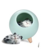 Cute Kitten Bluetooth Speaker Night Light with USB Charging | Multi-Functional Light and Audio for Cozy Homes