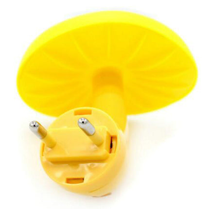 LED Mushroom Night Light with Light Sensor | Warm Yellow Glow for Cozy Home Ambiance