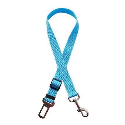 Adjustable Pet Car Seat Belt with Durable Nylon Fabric | Safety Harness for Dogs and Cats on Road Trips