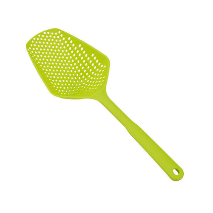 Multifunctional Kitchen Strainer, Scoop & Colander with Durable Plastic Design | Effortless Draining and Scooping for Cooking Convenience