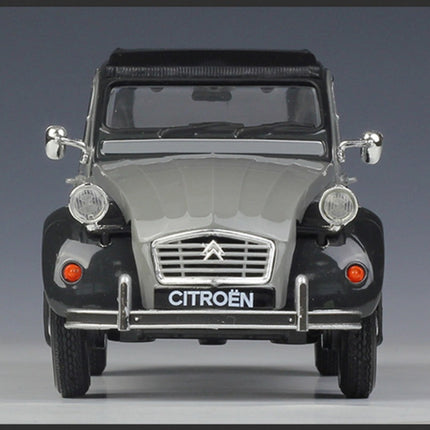 Classic Citroen 2 CV Charleston Model Car in 1:24 Scale | High-Quality Alloy Replica for Collectors and Enthusiasts