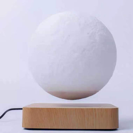 Magnetic Levitation 3D Moon Light Table Lamp with Touch Switch | Unique Home Decor for Relaxing Ambiance