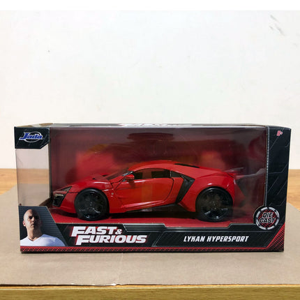 Lykan HyperSport Die-cast Metal Super Car Model 1:24 Scale | Openable Doors & Detailed Interior for Collectors and Enthusiasts