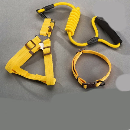 Dog Chest Harness with Adjustable Straps & D-Ring | Durable Denim Design for Comfort and Safety