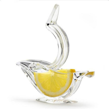 Portable Manual Lemon Juicer with Ergonomic Design | Eco-Friendly Acrylic Squeezer for Fresh Juice at Home