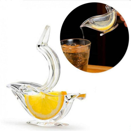 Portable Manual Lemon Juicer with Ergonomic Design | Eco-Friendly Acrylic Squeezer for Fresh Juice at Home