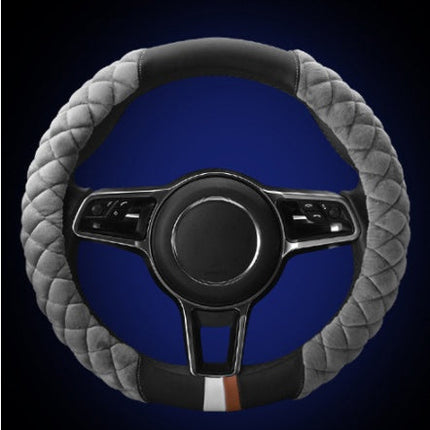 Plush Steering Wheel Cover for Cars with Universal Fit | Cozy Grip for Stylish Winter Driving