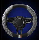 Plush Steering Wheel Cover for Cars with Universal Fit | Cozy Grip for Stylish Winter Driving
