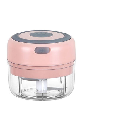 Mini Electric Garlic Chopper with Stainless Steel Blade | Fast and Effortless Food Preparation for Cooking and Meal Prep