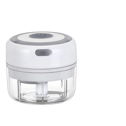 Mini Electric Garlic Chopper with Stainless Steel Blade | Fast and Effortless Food Preparation for Cooking and Meal Prep