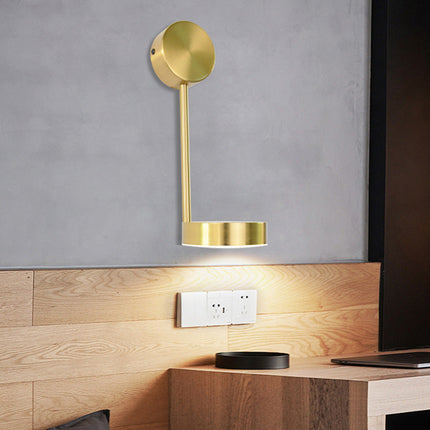 Square Acrylic LED Wall Lamp with Rotary Key Switch | Elegant Illumination for Modern Spaces