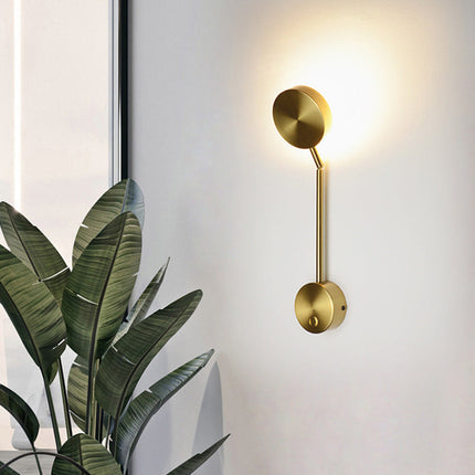 Square Acrylic LED Wall Lamp with Rotary Key Switch | Elegant Illumination for Modern Spaces