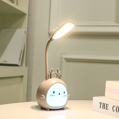 LED Bedside Night Light with ABS Material | Compact Design for Dorm Room Study and Relaxation