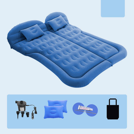 Inflatable Car Mattress for SUV with Soft Flocking Surface | Comfortable Sleeping Solution for Road Trips and Camping