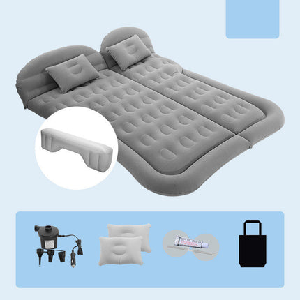 Inflatable Car Mattress for SUV with Soft Flocking Surface | Comfortable Sleeping Solution for Road Trips and Camping