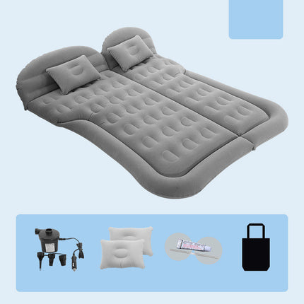 Inflatable Car Mattress for SUV with Soft Flocking Surface | Comfortable Sleeping Solution for Road Trips and Camping