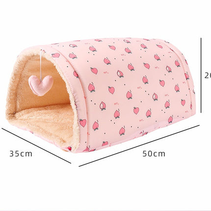 Cat Tunnel with Comfort Cloth Design | Multi-Purpose Cat Supply for Clean Living Spaces