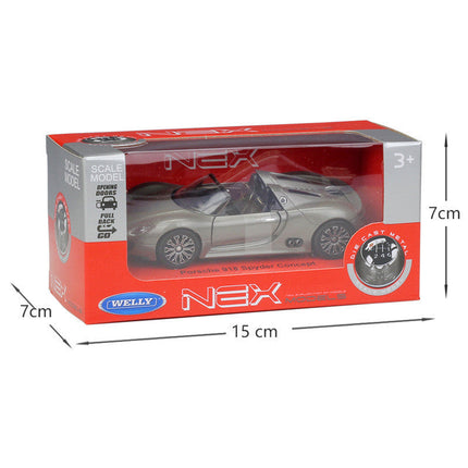 Porsche 918 Spyder Alloy Car Model in 1:36 Scale | Detailed Static Model for Collectors and Enthusiasts