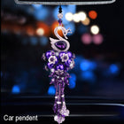 Aromatherapy Car Accessories for Women with Stylish Diamond Finish | Refreshing & Odor Removing for a Luxurious Driving Experience