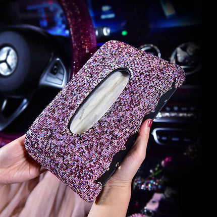 Aromatherapy Car Accessories for Women with Stylish Diamond Finish | Refreshing & Odor Removing for a Luxurious Driving Experience