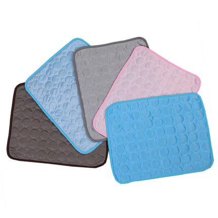 Cooling Ice Silk Mat for Pets with Breathable Mesh Design | Instant Relief from Summer Heat