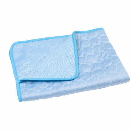 Cooling Ice Silk Mat for Pets with Breathable Mesh Design | Instant Relief from Summer Heat