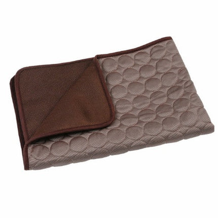 Cooling Ice Silk Mat for Pets with Breathable Mesh Design | Instant Relief from Summer Heat