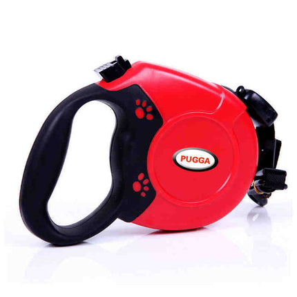 Retractable Dog Leash for Medium to Large Breeds with Ergonomic Grip | Durable and Stylish with Smooth Retraction Mechanism