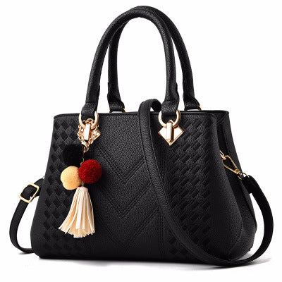 Stylish Women's Crossbody Handbag with Multiple Compartments | Elegant PU Leather Design for Work and Travel
